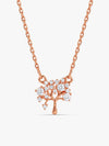 Rose Gold Tree of life Earrings