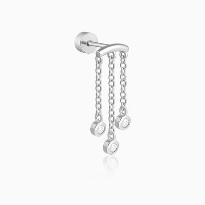 Silver Enigma Ear Piercings Sets
