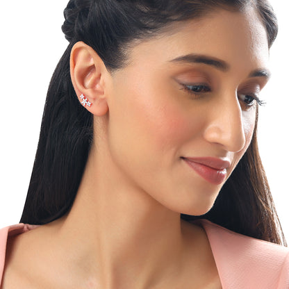 Rose Gold Blossi Ear Piercings