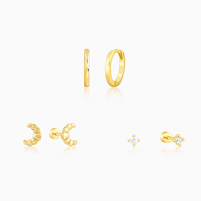Golden Sylvia Piercing Set