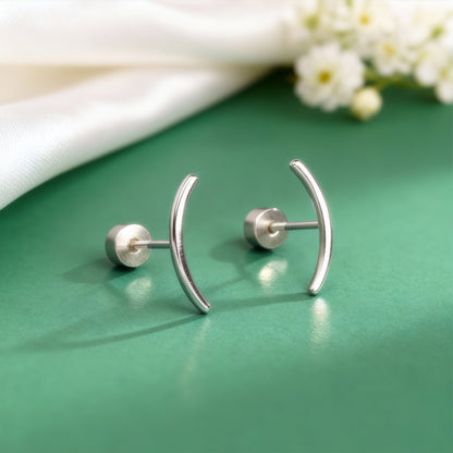 Silver Lex Ear Piercings