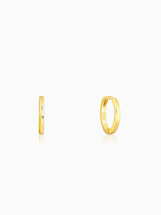 Golden Kai Hoop Ear Piercings