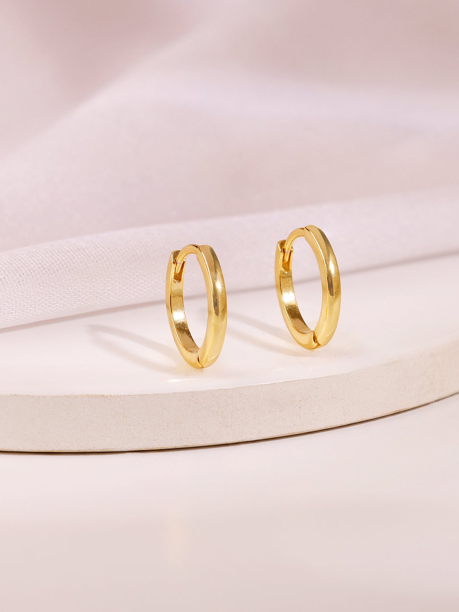 Golden Kai Hoop Ear Piercings