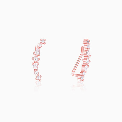 Rose Gold Ivy Whisper Ear Piercing