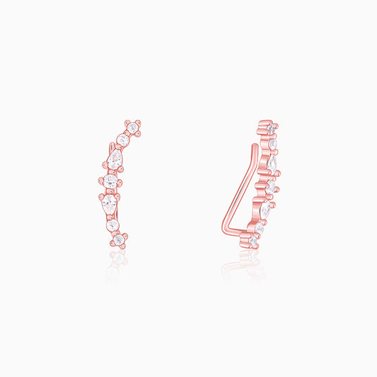 Rose Gold Ivy Whisper Ear Piercing