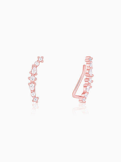 Rose Gold Ivy Whisper Ear Piercing