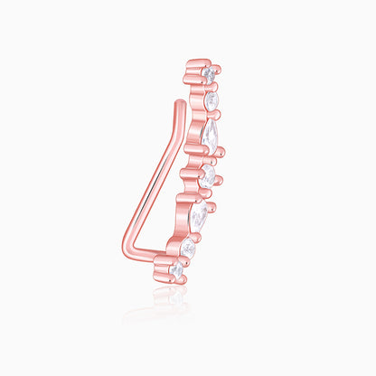 Rose Gold Ivy Whisper Ear Piercing