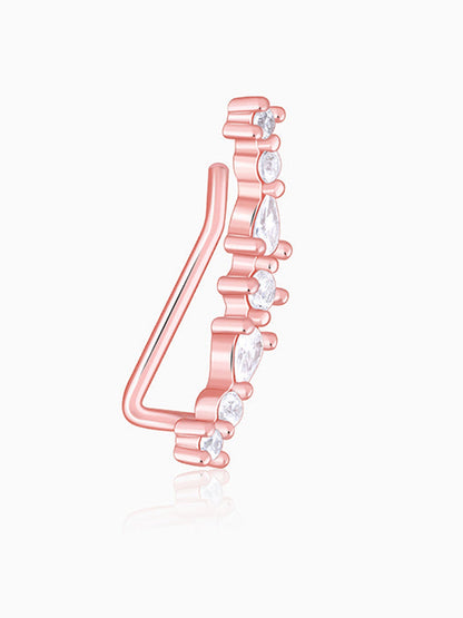 Rose Gold Ivy Whisper Ear Piercing