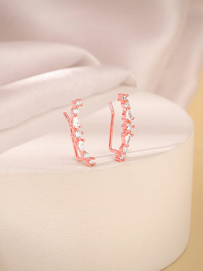 Rose Gold Ivy Whisper Ear Piercing