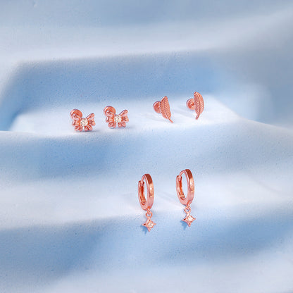 Rose Gold Estara Piercing Set