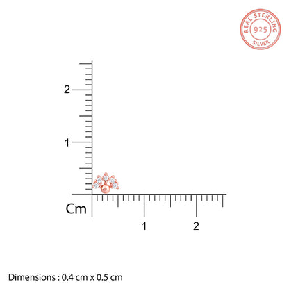 Rose Gold Florio Ear Piercings