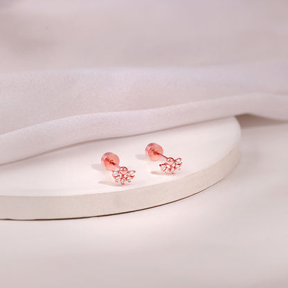 Rose Gold Florio Ear Piercings