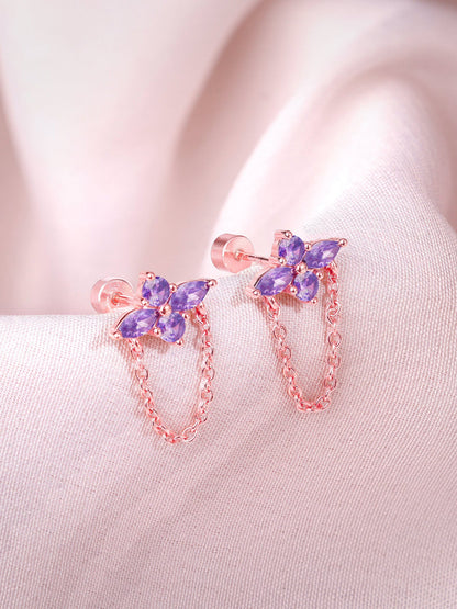 Rose Gold Cassia Ear Piercings