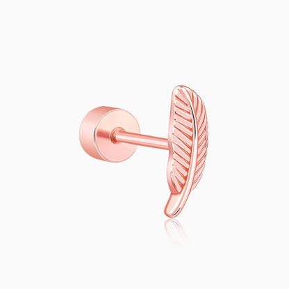 Rose Gold Liva Ear Piercings
