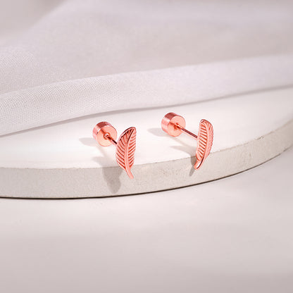 Rose Gold Liva Ear Piercings