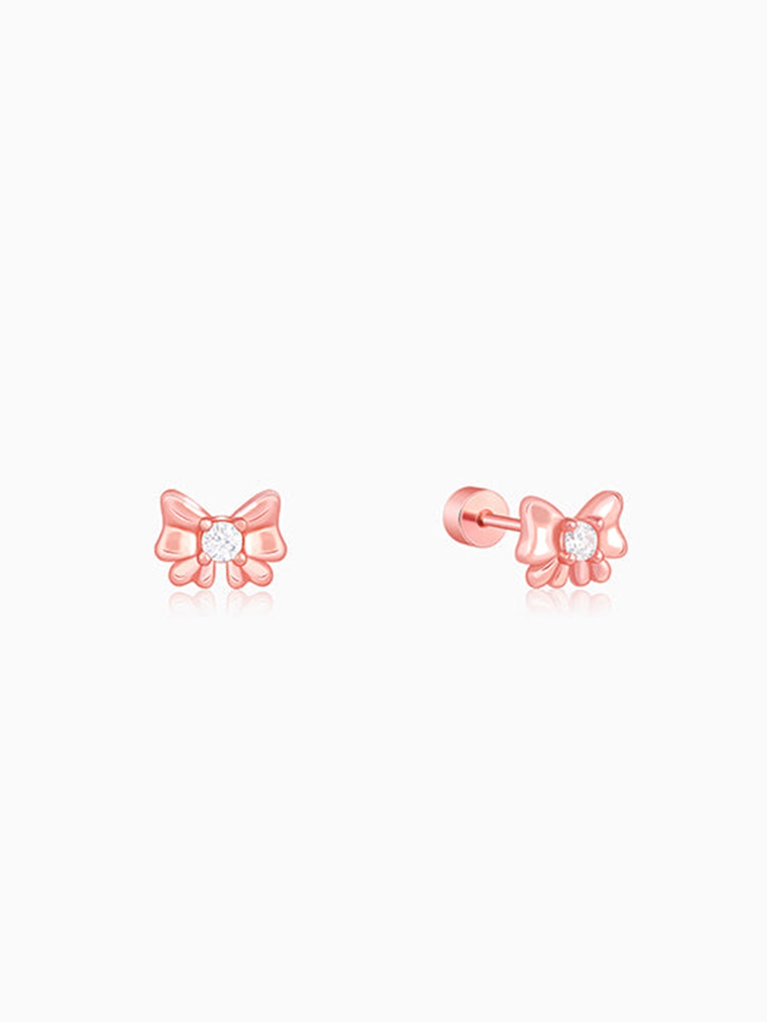 Rose Gold Bowie Ear Piercings