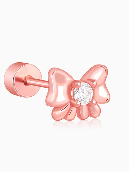 Rose Gold Bowie Ear Piercings