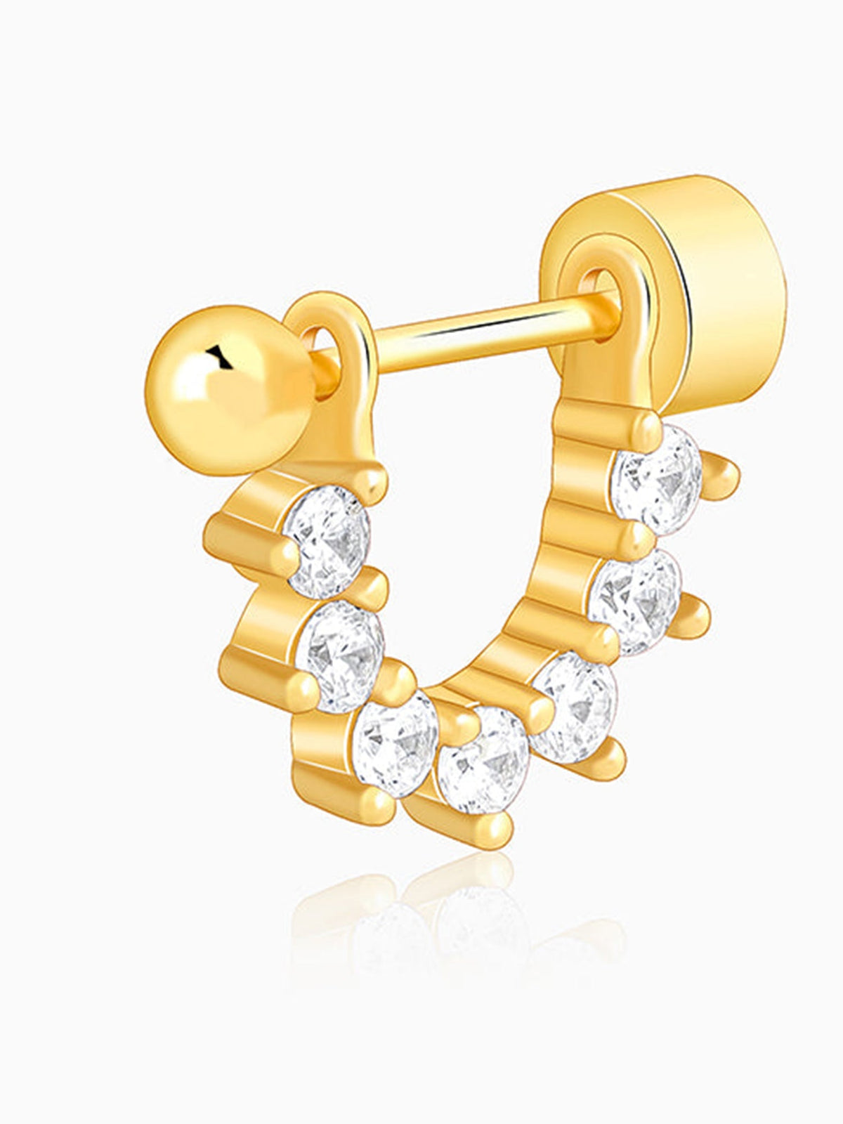 Golden Inka Ear Piercings