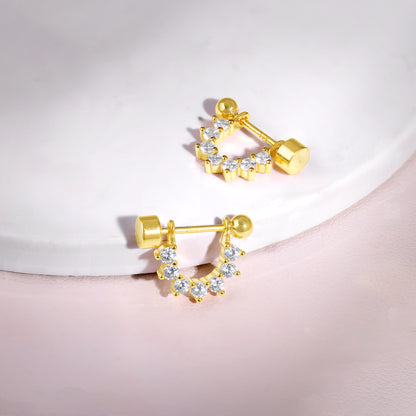 Golden Inka Ear Piercings