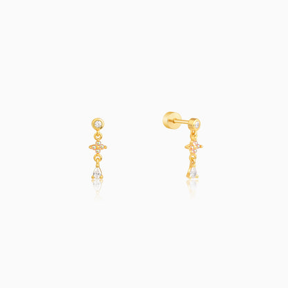 Golden Elina Ear Piercings