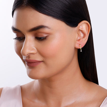 Golden Elina Ear Piercings