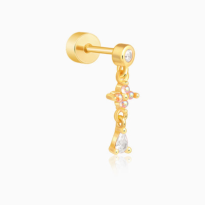 Golden Elina Ear Piercings