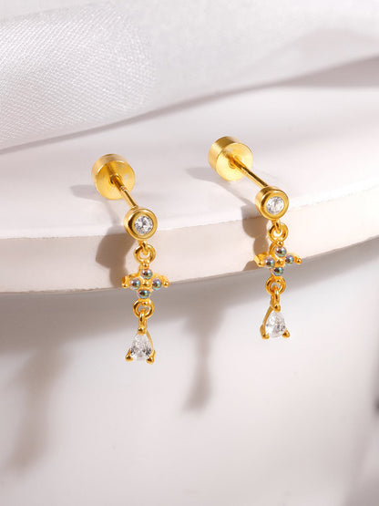 Golden Elina Ear Piercings