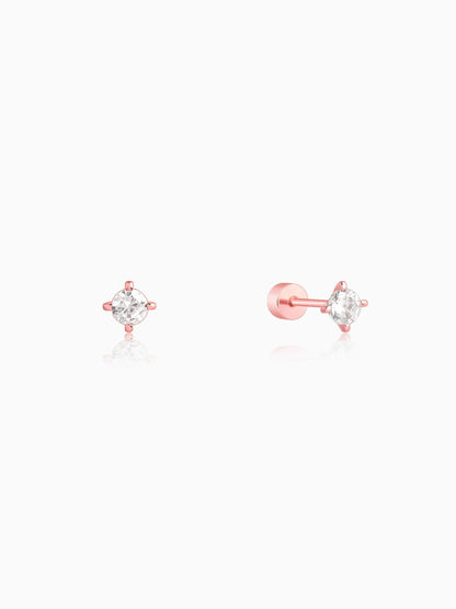 Rose Gold Callie Ear Piercings