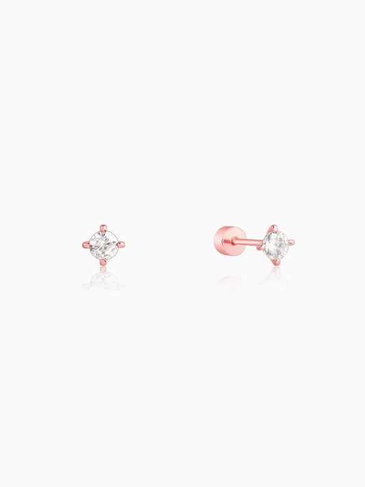 Rose Gold Callie Ear Piercings