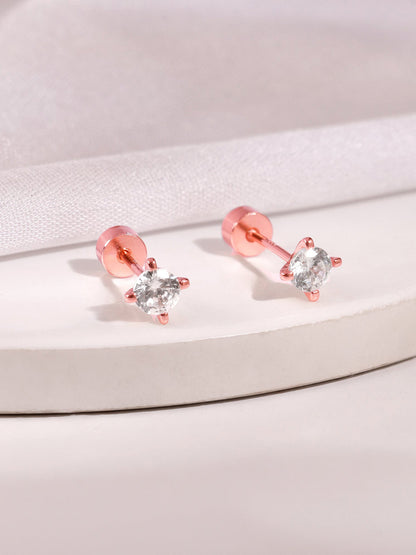 Rose Gold Callie Ear Piercings