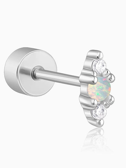 Silver Sela Ear Piercings