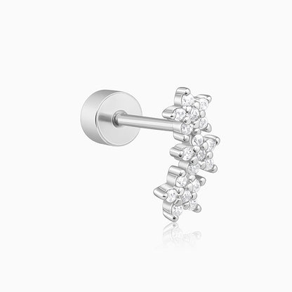 Silver Vaila Ear Piercing Set
