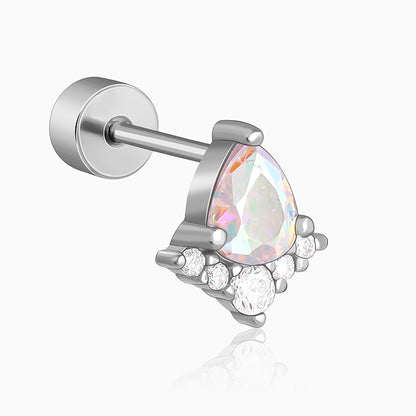 Silver Vaila Ear Piercing Set