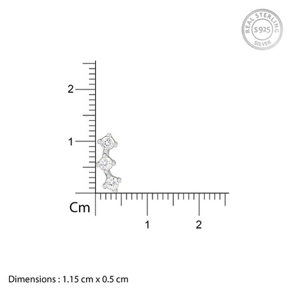 Silver Thria Ear Piercings- silver ear piercing for women