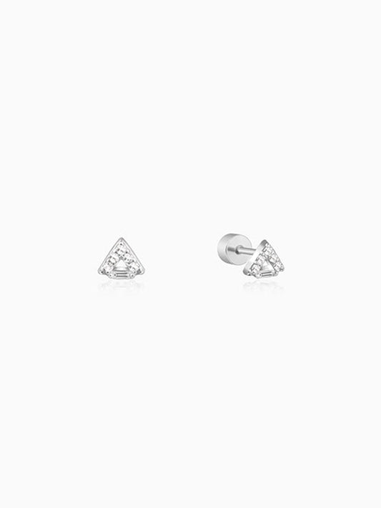 Silver Aleya Ear Piercings