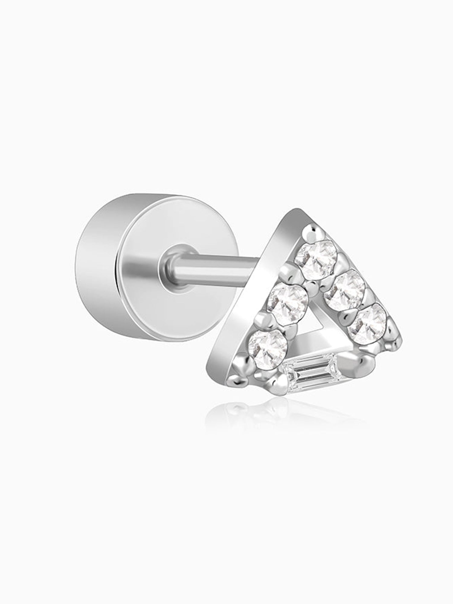 Silver Aleya Ear Piercings