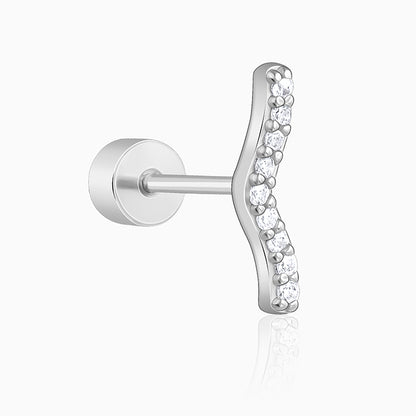 Silver Zaira Ear Piercings Set
