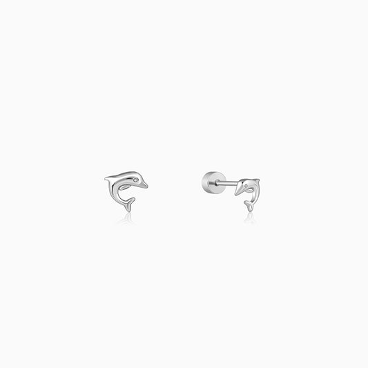 Silver Delphi Ear Piercings