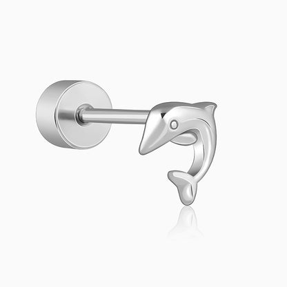 Silver Delphi Ear Piercings