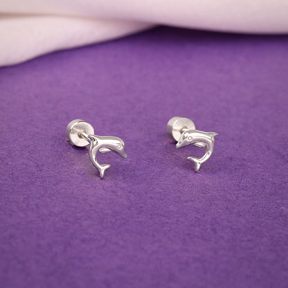 Silver Delphi Ear Piercings