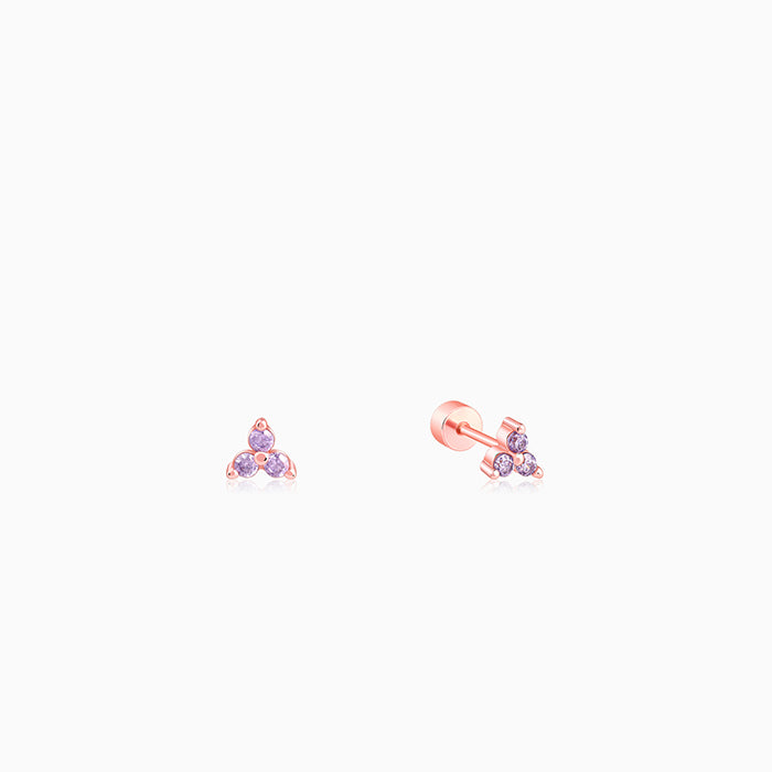 Rose Gold Sloane Ear Piercings