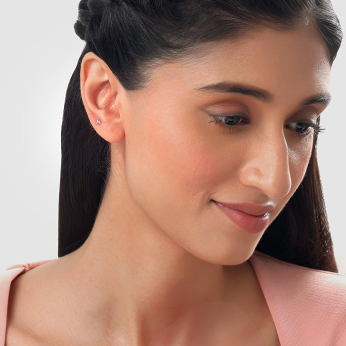 Rose Gold Sloane Ear Piercings