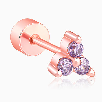 Rose Gold Sloane Ear Piercings