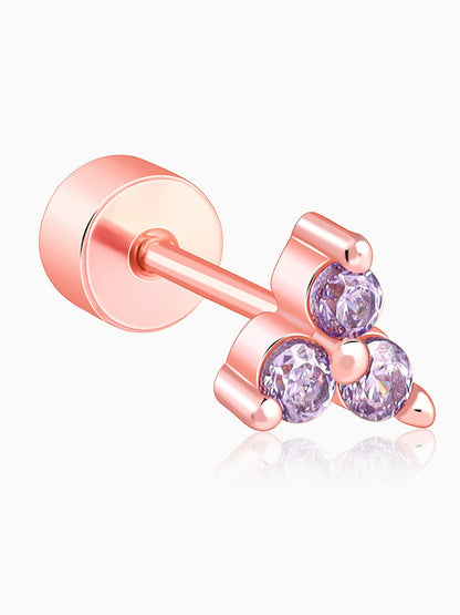 Rose Gold Sloane Ear Piercings