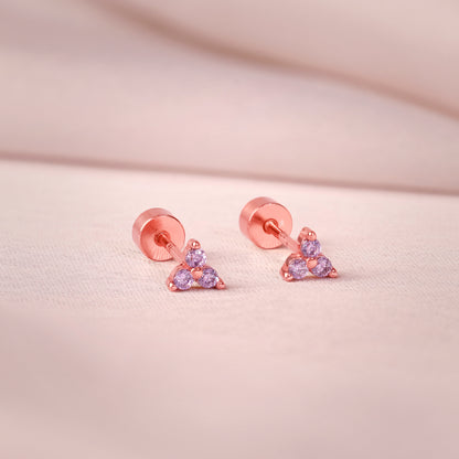 Rose Gold Sloane Ear Piercings