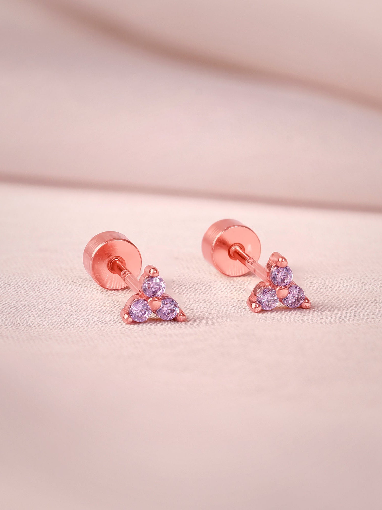 Rose Gold Sloane Ear Piercings