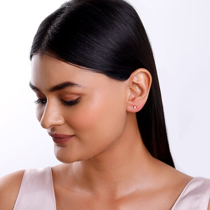 Rose Gold Liora Ear Piercings