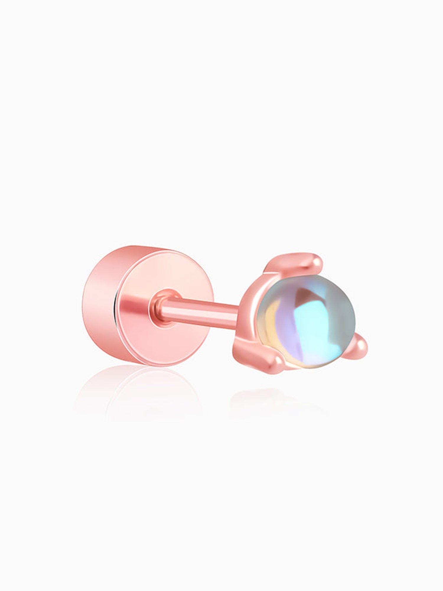 Rose Gold Liora Ear Piercings