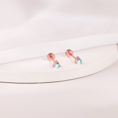 Rose Gold Liora Ear Piercings