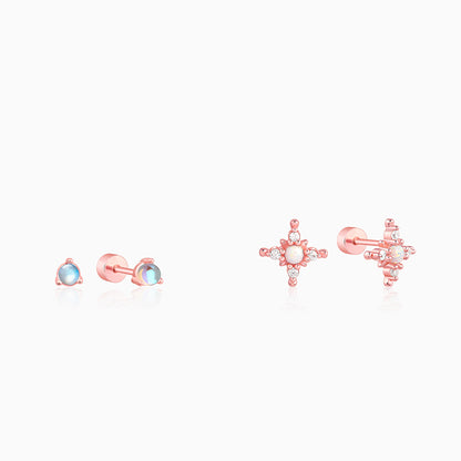 Rose Gold Kaesa Piercing Set